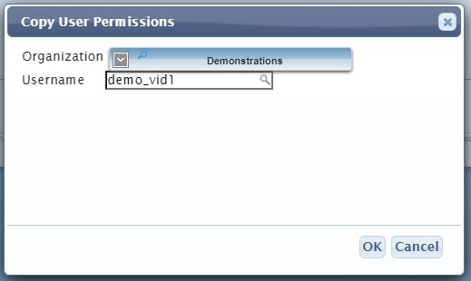 User Management Copy Permissions