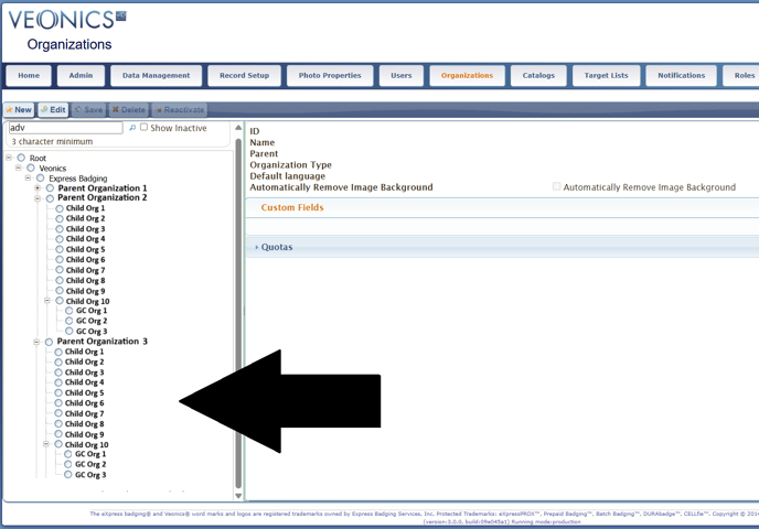 organization tree screenshot 1