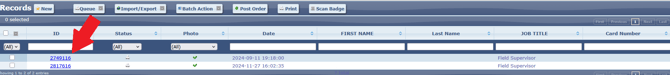 record manager